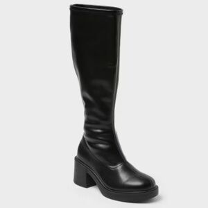 Target Black Heeled Boots